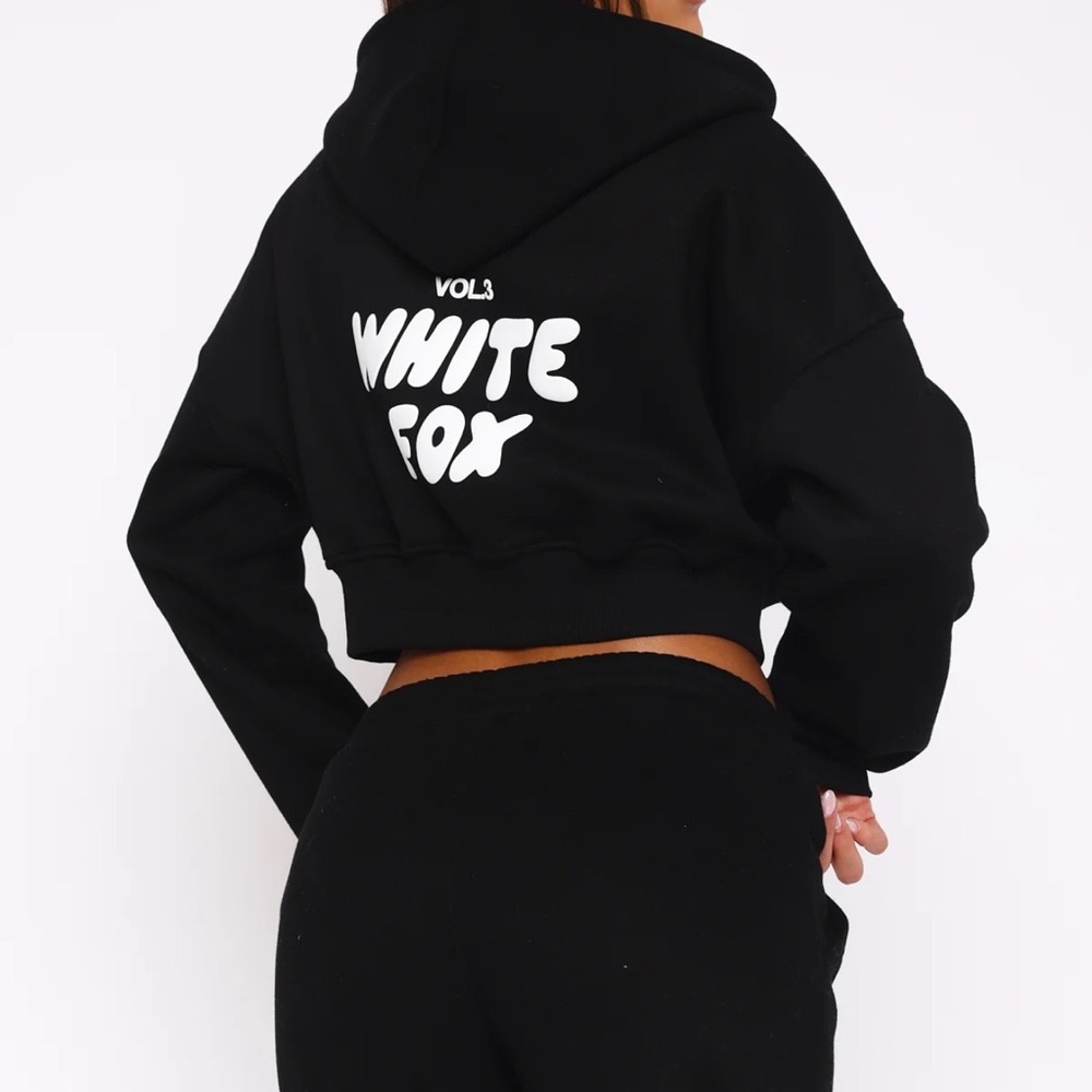 Cropped Zip Hoodie